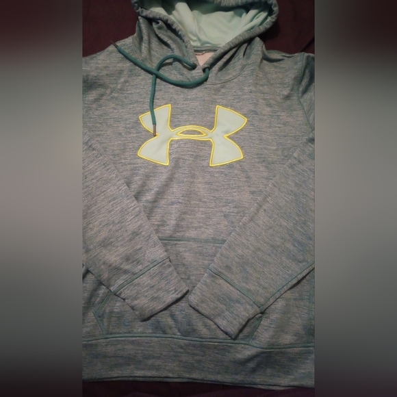 Under Armour teal sweatshirt size med imo (no tag) - Picture 1 of 4